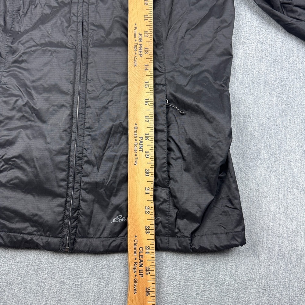 Eddie Bauer Jacket Womens XS Black Weatheredge Windbreaker Hooded‎ Rain Outdoor - Picture 11 of 16